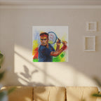 Roger Federer Art Print: Canvas or Paper