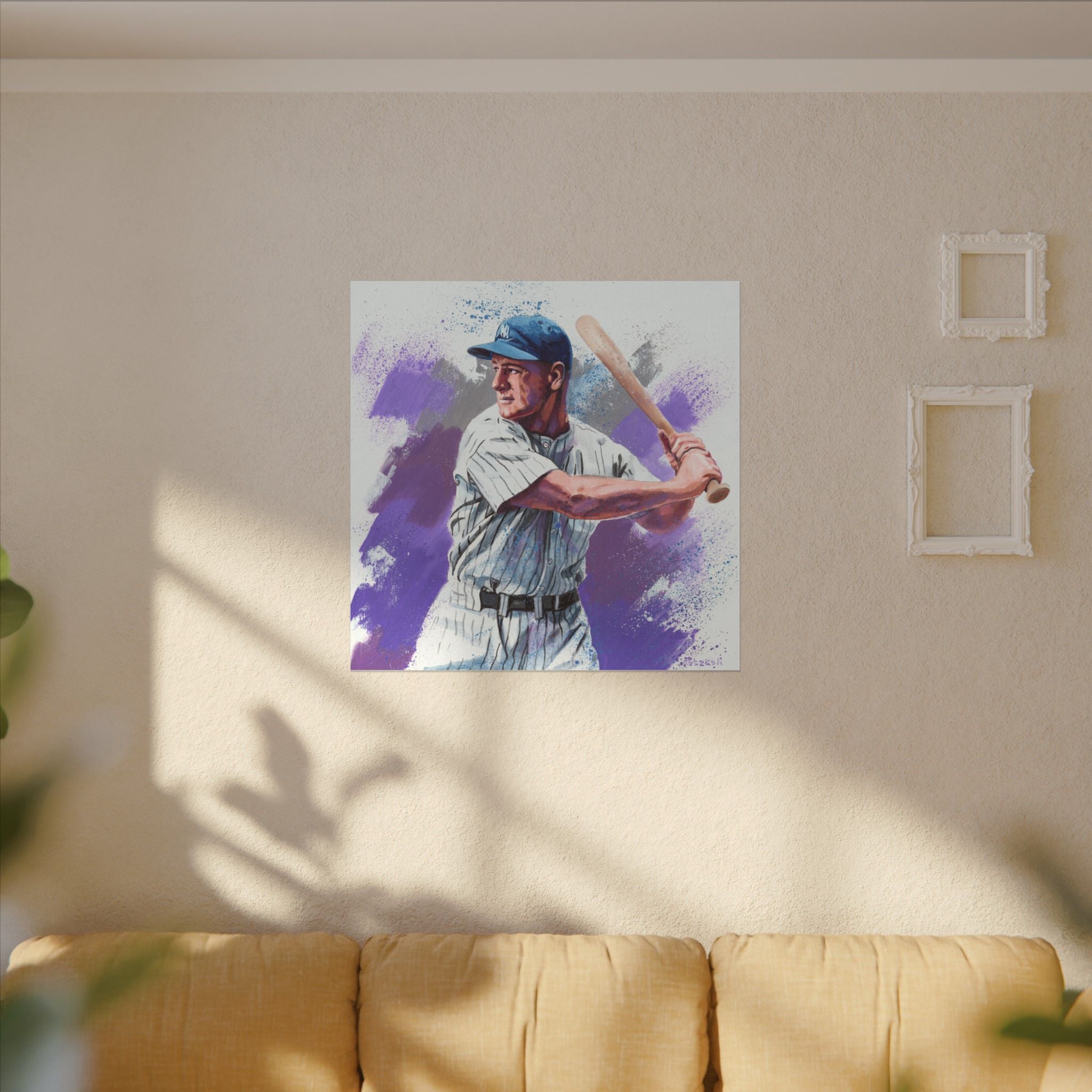 Lou Gehrig Art Print: Canvas or Paper