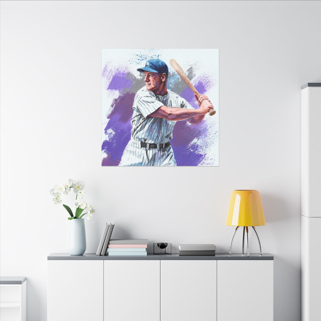 Lou Gehrig Art Print: Canvas or Paper