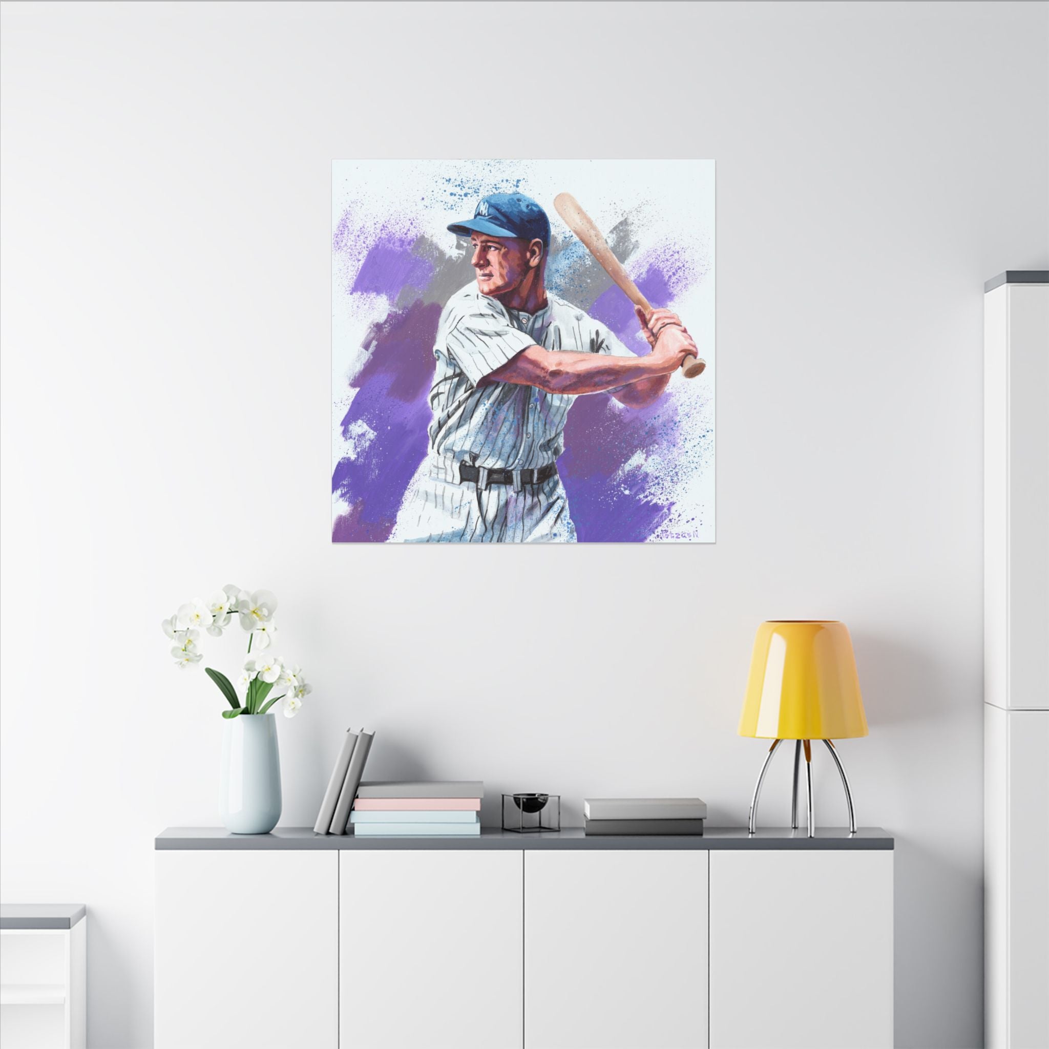 Lou Gehrig Art Print: Canvas or Paper