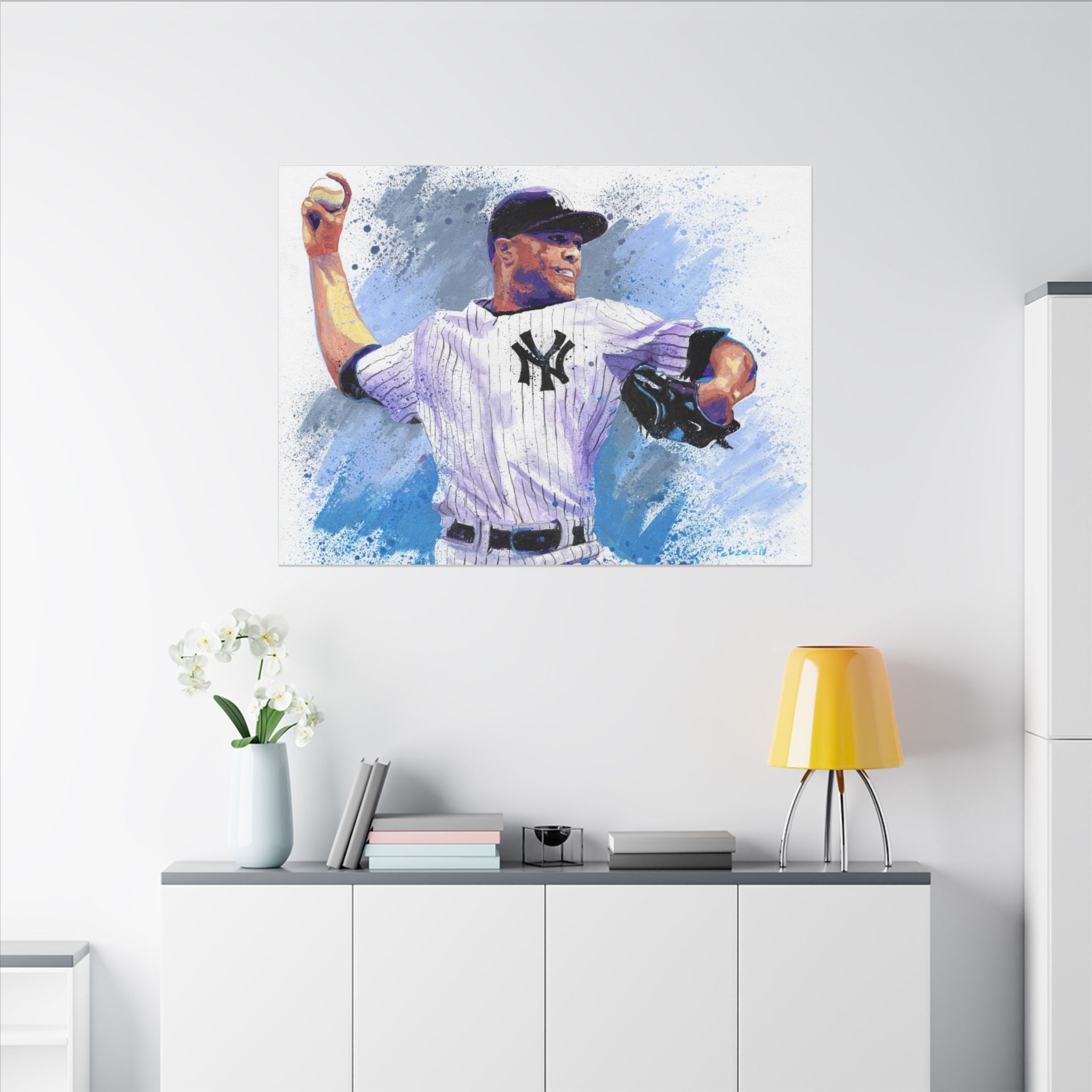 Mariano Rivera Art Print: Canvas or Paper