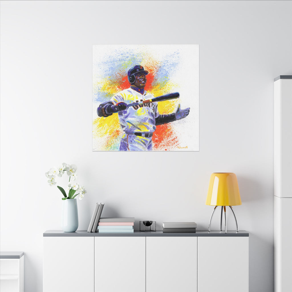 Barry Bonds Art Print: Canvas or Paper