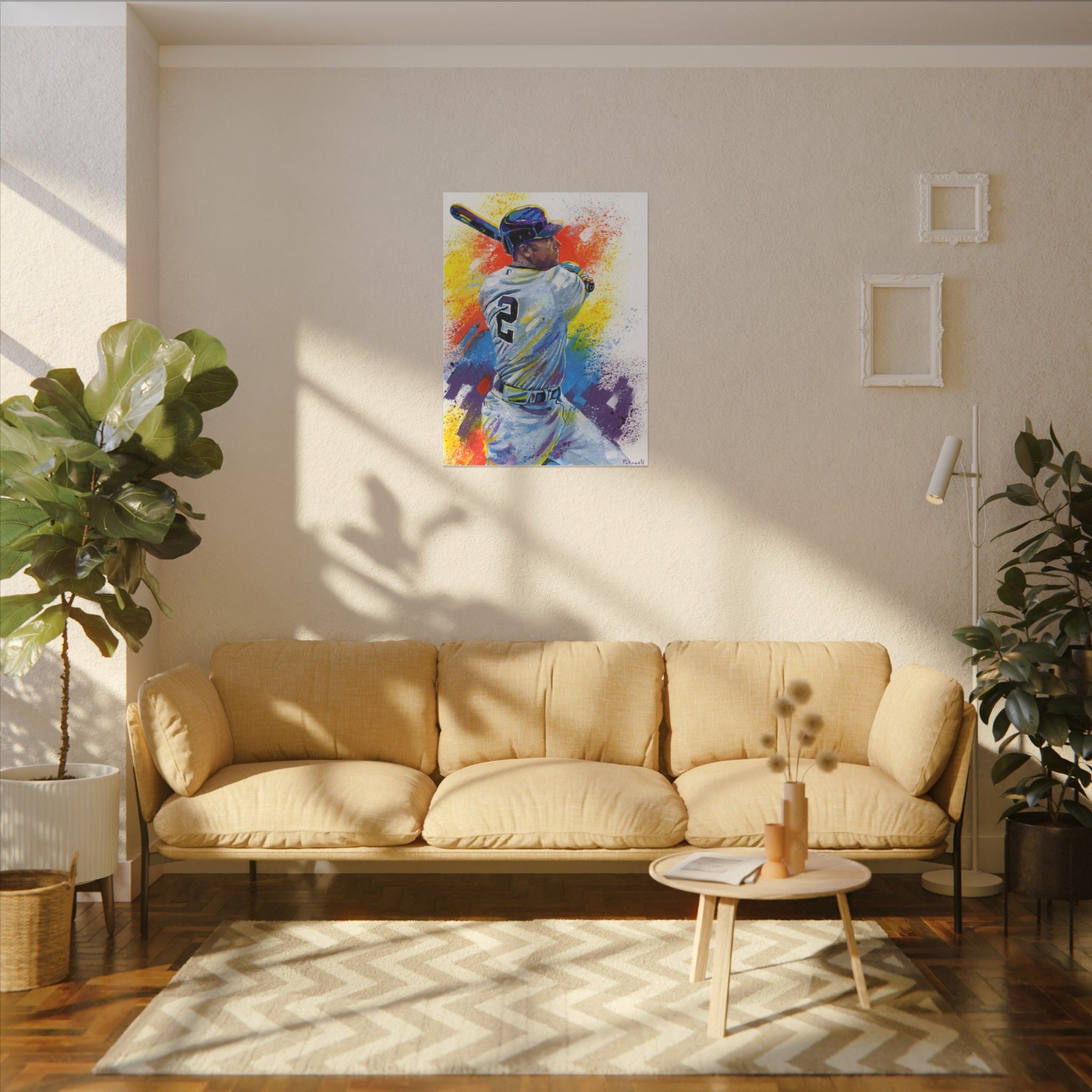 Derek Jeter Art Print: Canvas or Paper