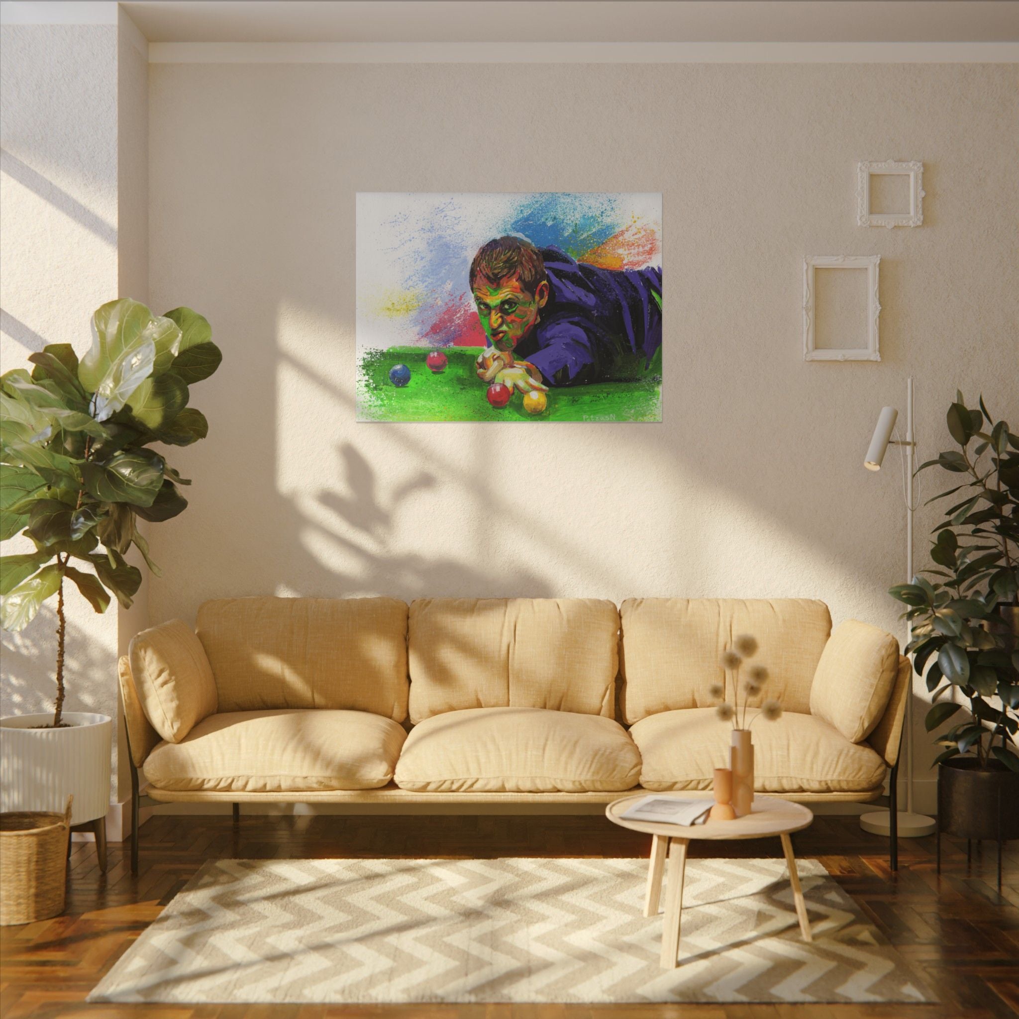 Ronnie O’Sullivan Art Print: Canvas or Paper