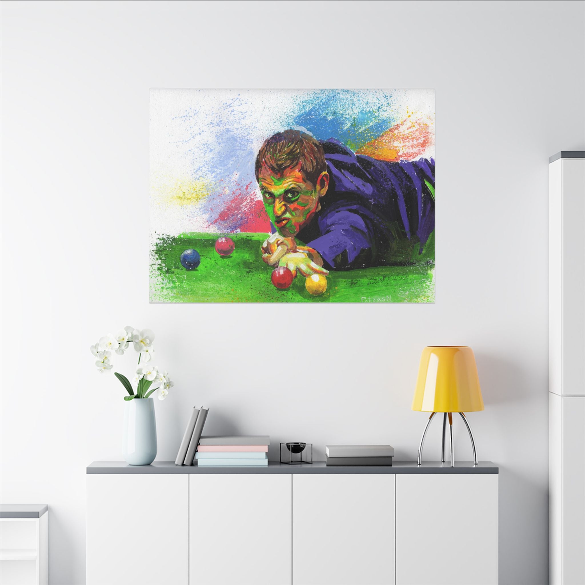 Ronnie O’Sullivan Art Print: Canvas or Paper