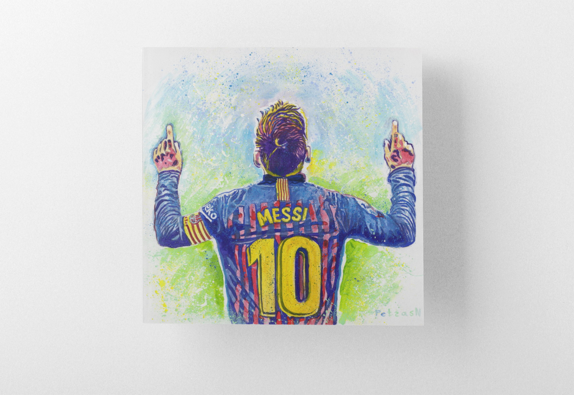 Lionel Messi Art Print: Canvas or Paper