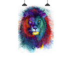 Lion Art Print: Canvas or Paper